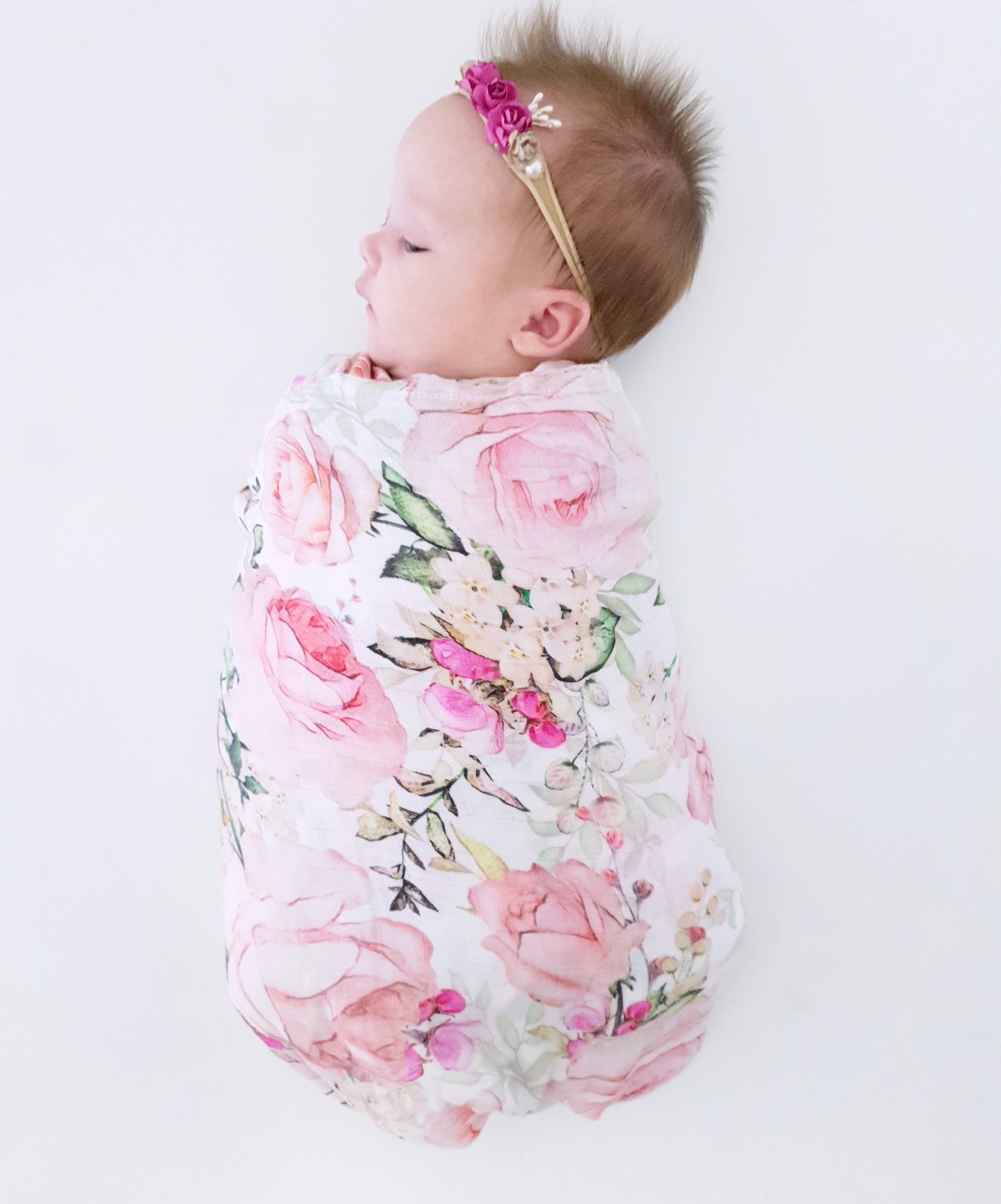 pink muslin wraps